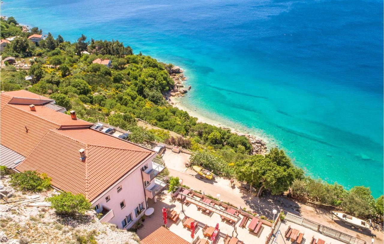 Stunning apartment in Stara Baska 1 with WiFi Bagian luar foto