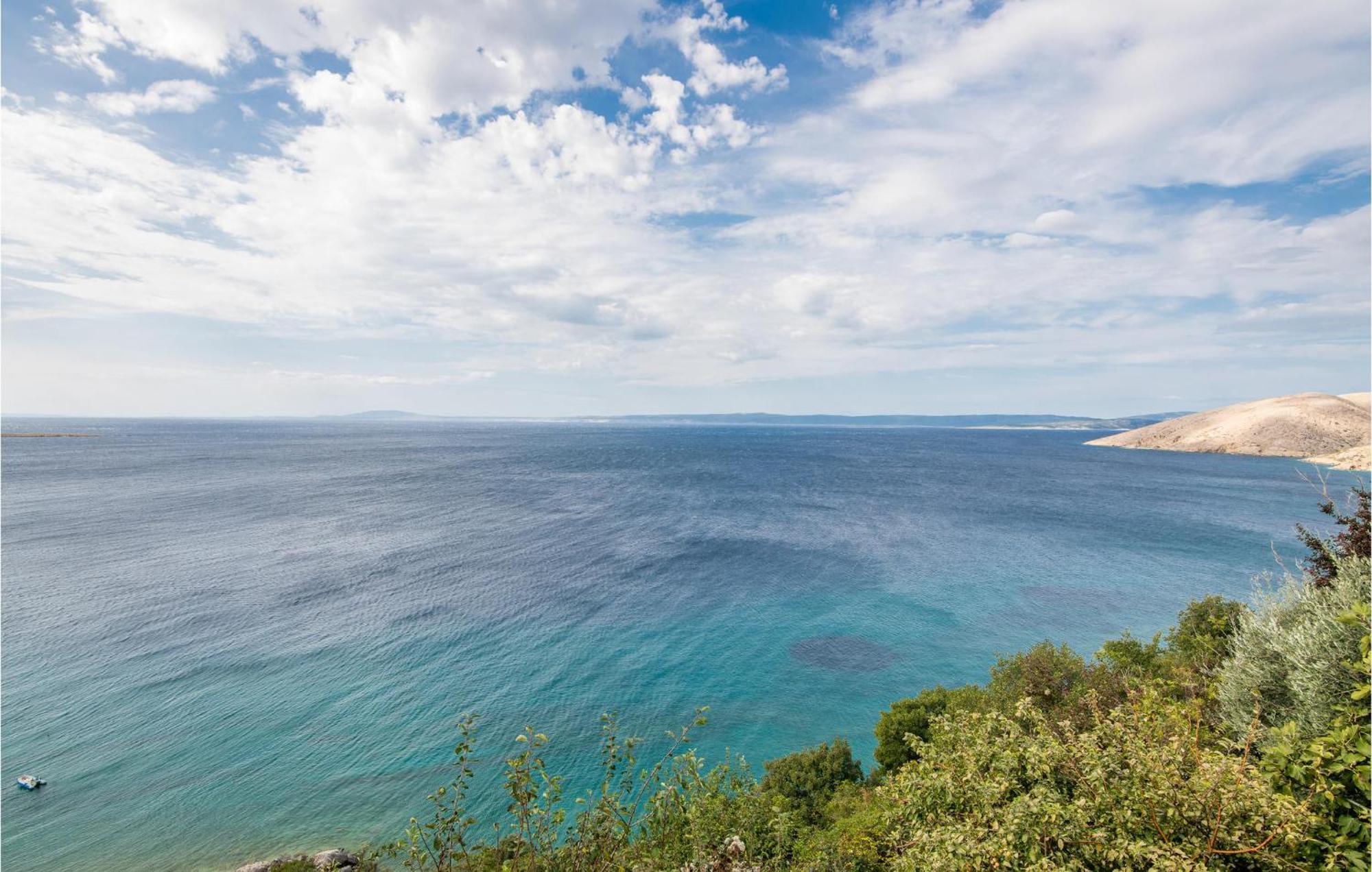 Stunning apartment in Stara Baska 1 with WiFi Bagian luar foto